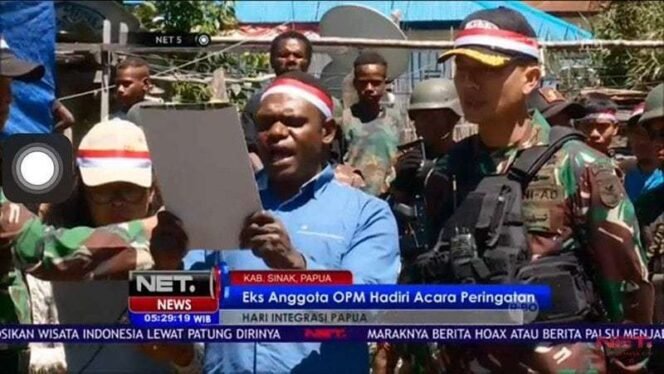 
					Sinergi TNI dan Organisasi Masyarakat Warnai Peringatan Hari Integrasi Papua ke NKRI