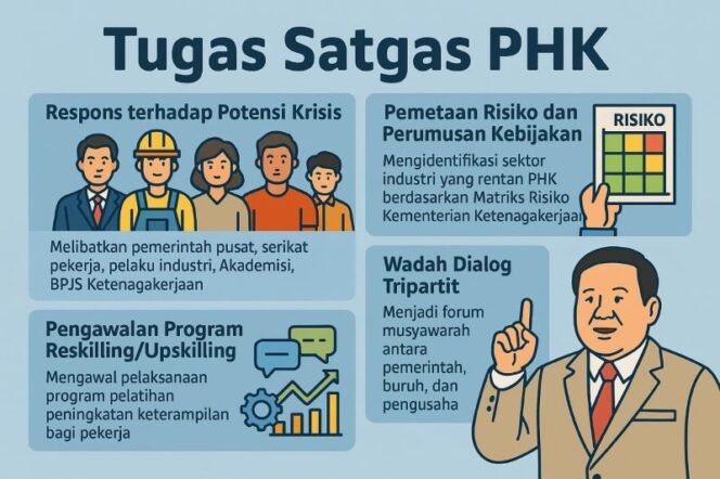 
					Pemerintah Gerak Cepat Bentuk Satgas PHK Jaga Stabilitas Ketenagakerjaan