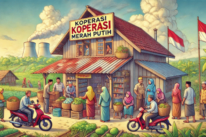 
					Pemerintah Libatkan Masyarakat dalam Pembentukan Koperasi Merah Putih untuk Bangun Pedesaan