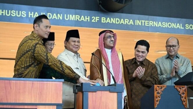 
					Prabowo Resmikan Terminal Khusus Haji dan Umroh Ibadah Makin Lancar