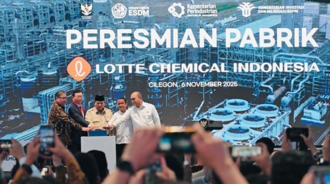 
					Pemerintah Kukuhkan Komitmen Hilirisasi Melalui Peresmian Pabrik Petrokimia oleh Presiden Prabowo