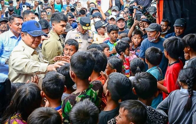 
					Kunjungan Presiden Prabowo Pastikan Penanganan Posko, Kesehatan, dan Infrastruktur Pascabencana Kembali Berfungsi