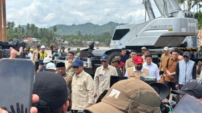 
					Bantuan Logistik Lengkap dari Pemerintah Dipuji Warga Aceh Sebagai Penopang Pemulihan