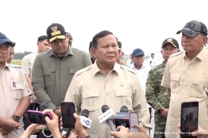 
					Presiden Prabowo Instruksikan Percepatan Pembangunan Hunian bagi Korban Bencana Sumatera