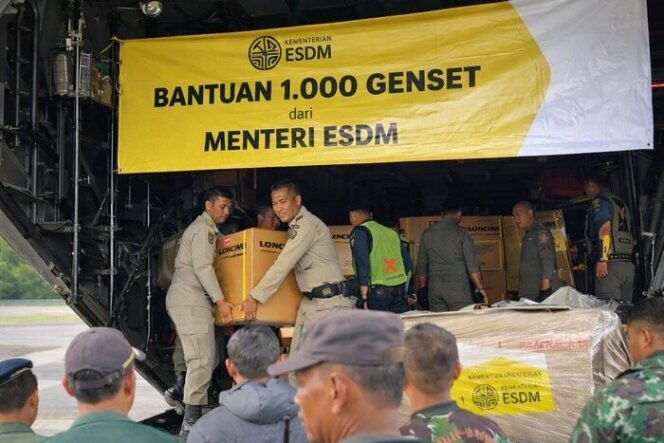 
					Pemerintah kirim 1.000 Genset ke Wilayah Terdampak untuk Pemulihan Listrik