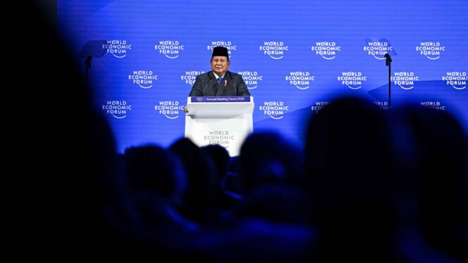 
					WEF Davos: Prabowo Tegaskan Perdamaian dan Stabilitas sebagai Aset Utama Pertumbuhan Global
 