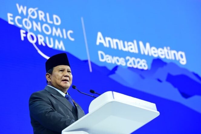 
					Prabowo di WEF 2026: Indonesia Pilih Perdamaian Global