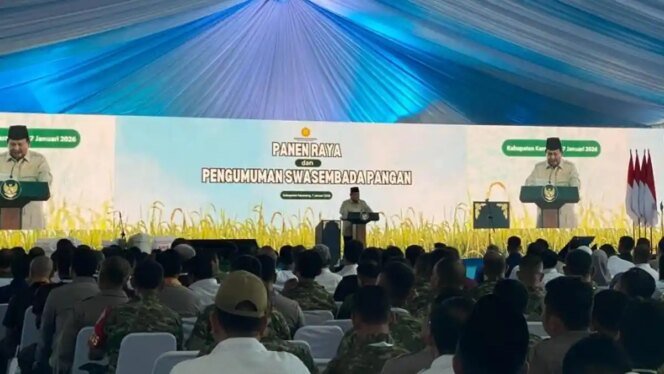 
					Pemerintah Optimistis Serapan Gabah 2026 Tembus 4 Juta Ton, Perkuat Swasembada Pangan Berkelanjutan