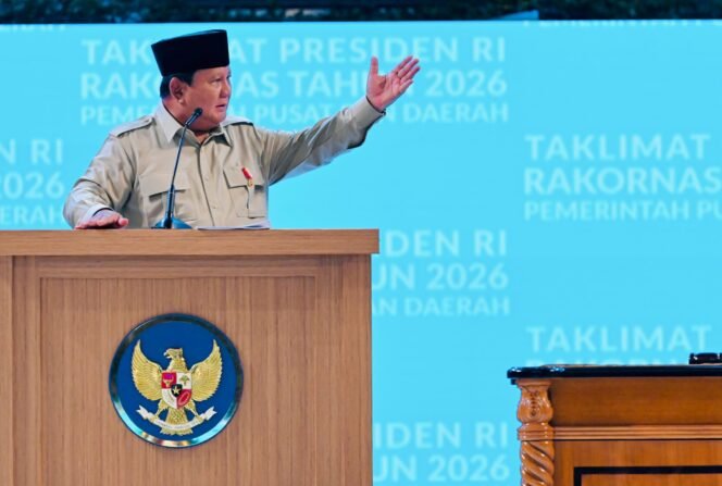 
					Berikan Taklimat, Presiden Prabowo Ajak Publik Optimis Hadapi Dinamika Global