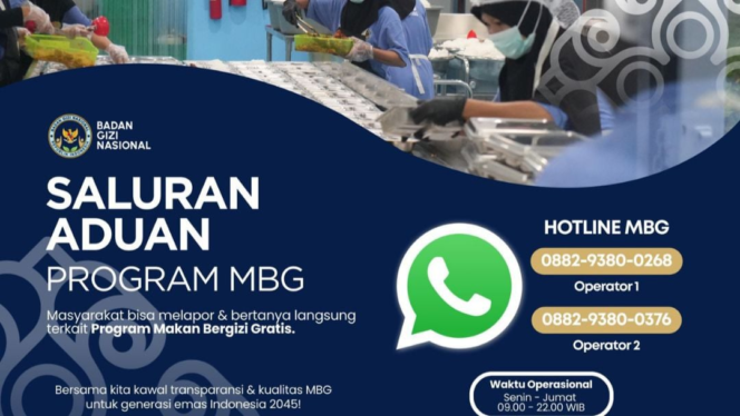 
					Pemerintah Ajak Masyarakat Kawal MBG
 