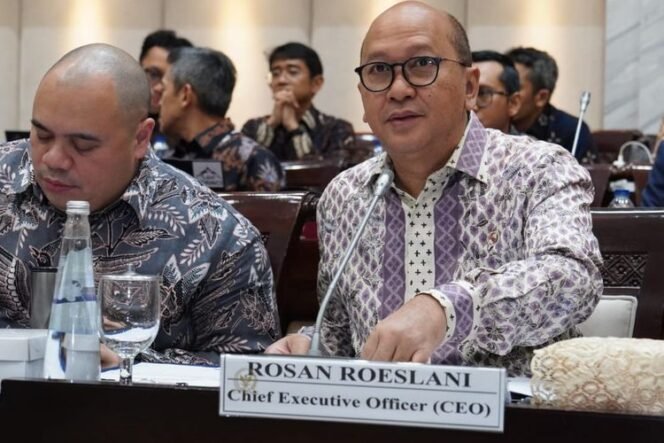 
					Pengelolaan Investasi Danantara Diperkuat untuk Redam Dampak Global