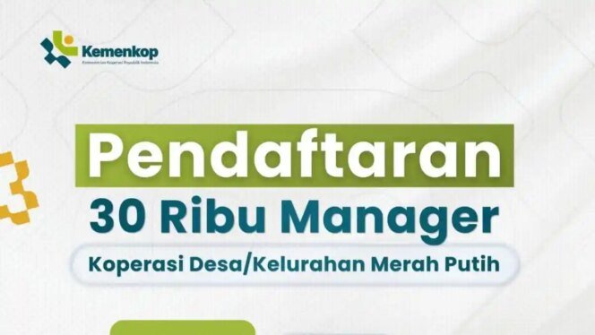 
					Rekrutmen Manajer Koperasi Merah Putih Perkuat Mesin Ekonomi Desa