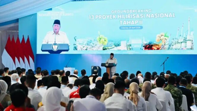 
					Peresmian 13 Proyek Hilirisasi Perkuat Ekosistem Industri Nasional