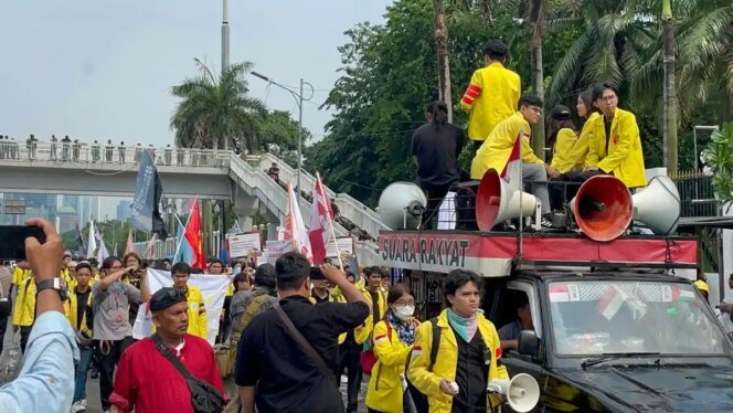 
					Demo BEM UI Dinilai Berpotensi Ganggu Iklim Pembangunan