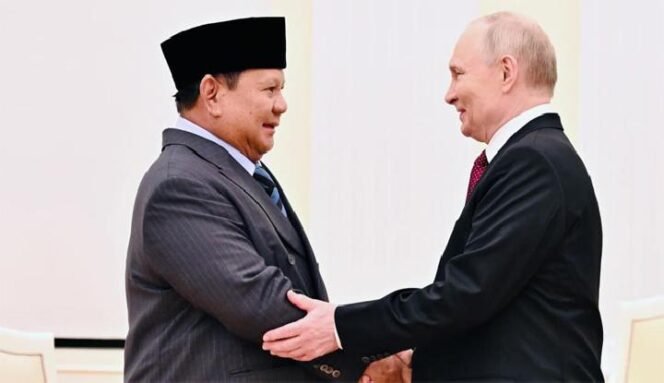 
					Presiden Prabowo dan Putin Perkuat Kemitraan RI-Rusia, Bahas Energi Nuklir hingga Perdagangan