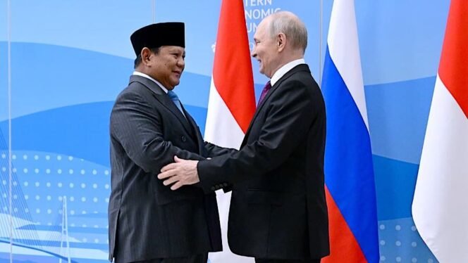 
					Presiden Prabowo dan Putin Bahas Masa Depan Kemitraan RI-Rusia, Energi Nuklir Jadi Salah Satu Fokus