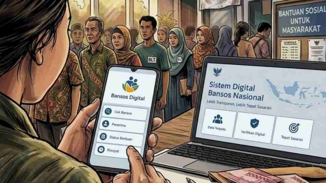 
					Digitalisasi Bansos Dibuka Lebih Inklusif lewat Ponsel Gratis